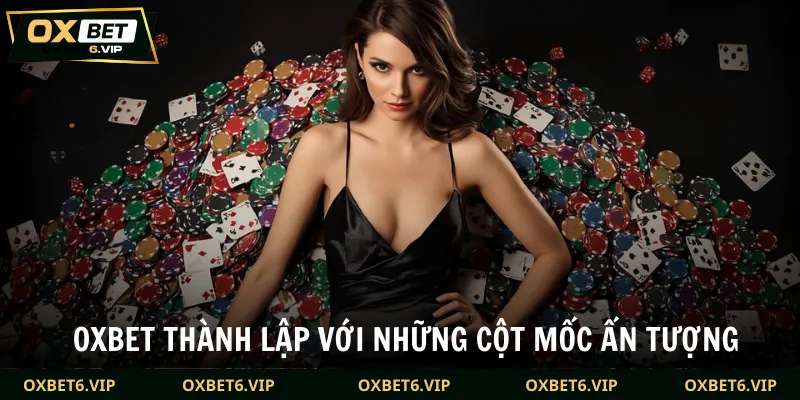 Oxbet thành lập với những cột mốc ấn tượng
